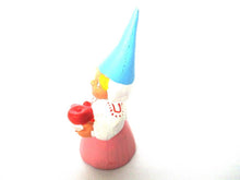Lisa the Gnome after a design by Rien Poortvliet, Brb Gnome. Serving tea. Tea gift.