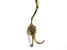 UpperDutch:Hooks and Hardware,Lion hook Solid Brass Lion Head Coat hook. Decorative animal storage solution. Ornate wall fixtures.