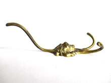 UpperDutch:Hooks and Hardware,Lion hook Solid Brass Lion Head Coat hook. Decorative animal storage solution. Ornate wall fixtures.