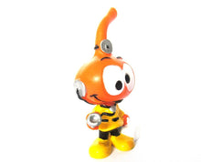 Snork Figurine, Dimmy as Doctor, Schleich West-Germany The Snorks, Pvc figurine 1980's.