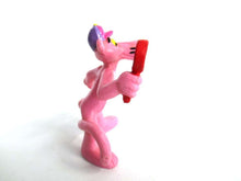UpperDutch:Figurines,Pink Panther with magnifying glass Pvc Figurine Bully 1983 United Artists West Germany