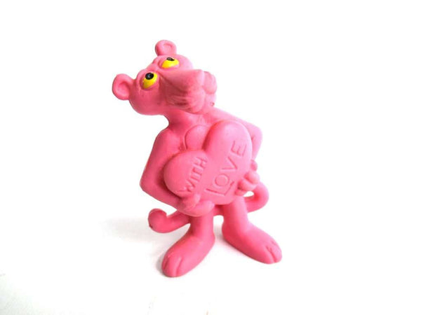 UpperDutch:Figurines,Pink Panther With Love Figurine Bully 1983 United Artists West Germany