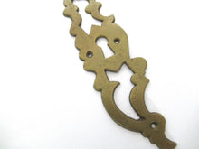 Solid Brass Keyhole plate, cover, escutcheon, key hole frame.
