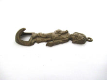 Vintage Brass Towel hook, Kitchen hook.