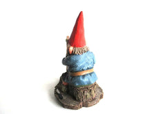 UpperDutch:Gnomes,Classic Gnomes 'Cornelius' Gnome figurine after a design by Rien Poortvliet, Gnome playing Harp
