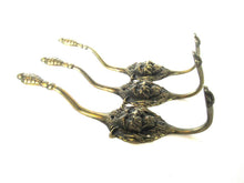 Set of 3 Lion Wall hooks - Coat hooks. Decorative animal storage solution, coat hangers.