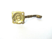 Brass Ornate Wall hook, Coat hook. Coat rack supply, storage solutions.