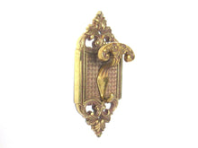 Victorian style Wall hook, Coat hook made in Italy. Storage solution, coat hanger. Ornate wall fixtures, Brev.