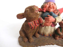 UpperDutch:Gnomes,Classic Gnomes 'Living Together' Gnome Figurine after a design by Rien Poortvliet.