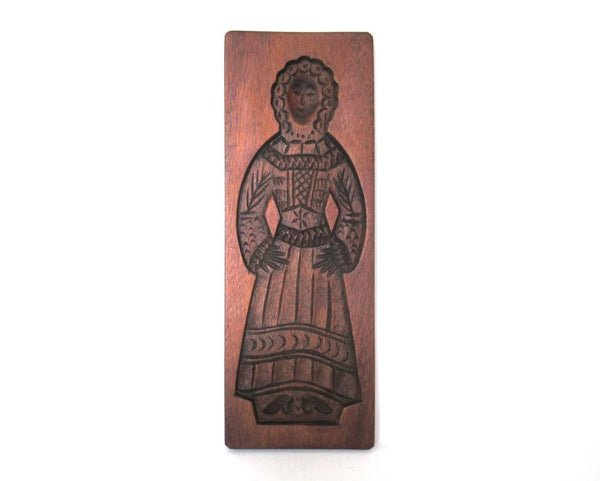 Wooden Cookie mold. Springerle, Antique wall decor from Holland.