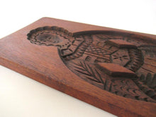 Wooden Cookie mold. Springerle, Antique wall decor from Holland.