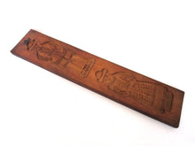 Antique wooden Dutch Folk Art Cookie Mold, 24 INCH, Springerle, Gingerbread, Bakery decor.