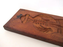 Antique wooden Dutch Folk Art Cookie Mold, 24 INCH, Springerle, Gingerbread, Bakery decor.