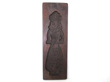 Wooden cookie mold. Wooden Dutch Folk Art Cookie Mold. speculaas plank, speculoos.