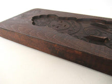 Wooden cookie mold. Wooden Dutch Folk Art Cookie Mold. speculaas plank, speculoos.