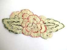UpperDutch:Sewing Supplies,Flower applique, Vintage embroidered applique. Sewing supply.