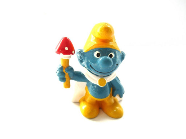 Smurf King, Schleich, Peyo, Pvc figurine.