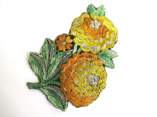 UpperDutch:Sewing Supplies,Antique Applique, Flower Applique, 1930s embroidered applique. Sewing supply.
