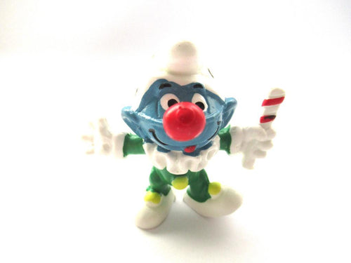 Clown Smurf, Circus, Bully, Peyo, Pvc figurine.
