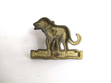 UpperDutch:Hooks and Hardware,Antique Dog, Solid Brass Wall hook Coat hook, Kitchen hook, Towel hook.