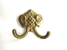 UpperDutch:Hooks and Hardware,Small Wall hook, Antique brass Coat hook, Towel hook, Kitchen hook made in Italy.