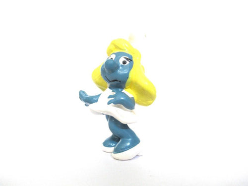 Smurfette, The smurfs, Schleich, Peyo, Pvc figurine.
