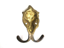 UpperDutch:Hooks and Hardware,Lion Wall hooks, Set of 3 Brass Lion Head Coat hook, Wall hooks.