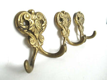 UpperDutch:Hooks and Hardware,Set of 3 Small Wall hooks, Antique Coat hook, Towel hook, Kitchen hook.