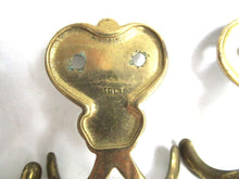UpperDutch:Hooks and Hardware,Set of 3 Small Wall hooks, Antique Coat hook, Towel hook, Kitchen hook.