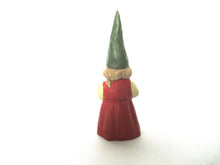 Gnome figurine, Tilly, Klaus Wickl 1993, Enesco, Rien Poortvliet, Miniature collectible gnomes.