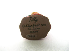Gnome figurine, Tilly, Klaus Wickl 1993, Enesco, Rien Poortvliet, Miniature collectible gnomes.