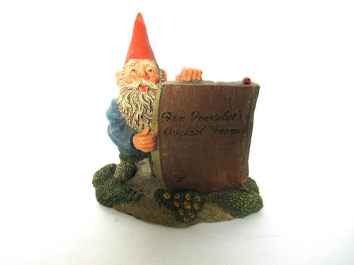 Gnome figurine Rien Poortvliet, David the gnome. 'Moses'