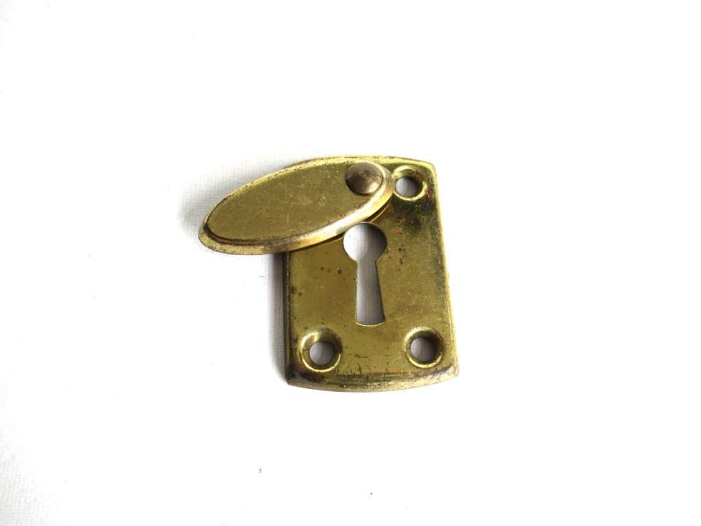 UpperDutch:Hooks and Hardware,Keyhole Cover, Keyhole plate, cover, escutcheon plate, swivel key hole frame, embellishments