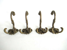 UpperDutch:Hooks and Hardware,1 (ONE) Solid Brass Ornate Wall hook / Coat hook. Coat rack supply, storage solutions.