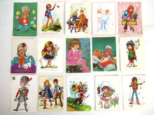UpperDutch:Postcards,Retro Postcards, Set of 15 Unused Vintage Cards 1970s.