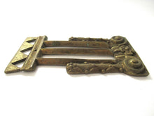 1 (ONE) Antique Brass Furniture Applique. Empire embellishment. Authentic hardware, restoration supply.