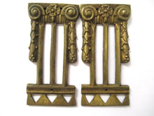 1 (ONE) Antique Brass Furniture Applique. Empire embellishment. Authentic hardware, restoration supply.