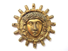 1 (ONE) Antique Brass embellishment, furniture applique, pediment.