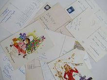 UpperDutch:Postcards,Retro Postcards, Set of 11 Used Vintage Cards 1970s.