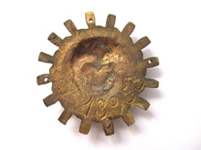 1 (ONE) Antique Brass embellishment, furniture applique, pediment.