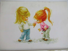 UpperDutch:Postcards,Vintage Postcards Seventies, Set of 6 Used Retro Cards 1970s.
