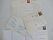 UpperDutch:Postcards,Vintage Postcards Seventies, Set of 6 Used Retro Cards 1970s.