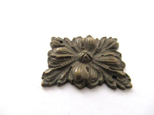 1 (ONE) Antique Brass embellishment, furniture applique, pediment.