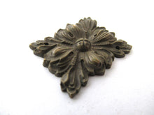 1 (ONE) Antique Brass embellishment, furniture applique, pediment.