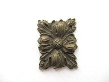 1 (ONE) Antique Brass embellishment, furniture applique, pediment.