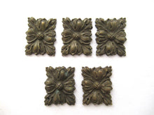 1 (ONE) Antique Brass embellishment, furniture applique, pediment.