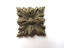 1 (ONE) Antique Brass embellishment, furniture applique, pediment.