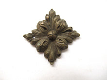 1 (ONE) Antique Brass embellishment, furniture applique, pediment.