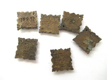 1 (ONE) Antique Brass embellishment, furniture applique, pediment.