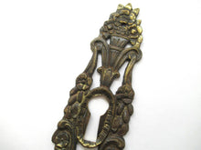 Lion Head Keyhole Cover, escutcheon, keyhole frame, victorian style.